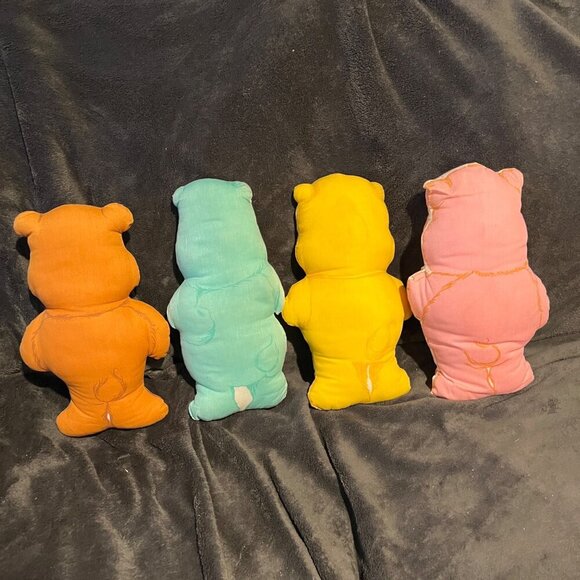 Care Bears Cut and Sew Plush Toys Fabric Panel 1980s Rare lot Of 4 12” tall hand - Picture 5 of 11